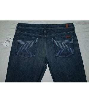 NEW 7 FOR ALL MANKIND JEANS FLYNT BOOTCUT WOMENS